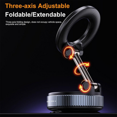 Holder360° MagneticMount 1+1 GRATIS: Draaibare Opvouwbare Verstelbare Universele Telefoon Magnetische Bevestiging