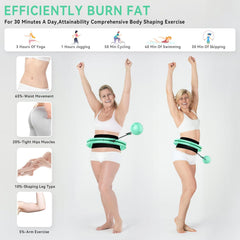 BodyHoop: Gewogen Taille Fitness Trainen Lichaam Hoepel