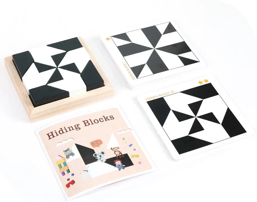 Kletshuts™ BlockPuzzle: Creatieve Interactieve Brein-Bouw Blokken Puzzel Speelgoed