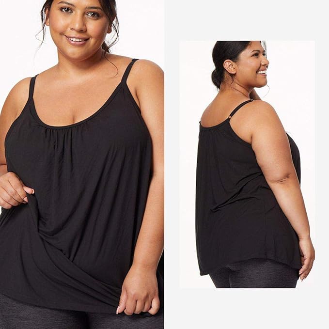 Icone™ PaddedTank: Dames Losvallende Gewatteerde Tanktop