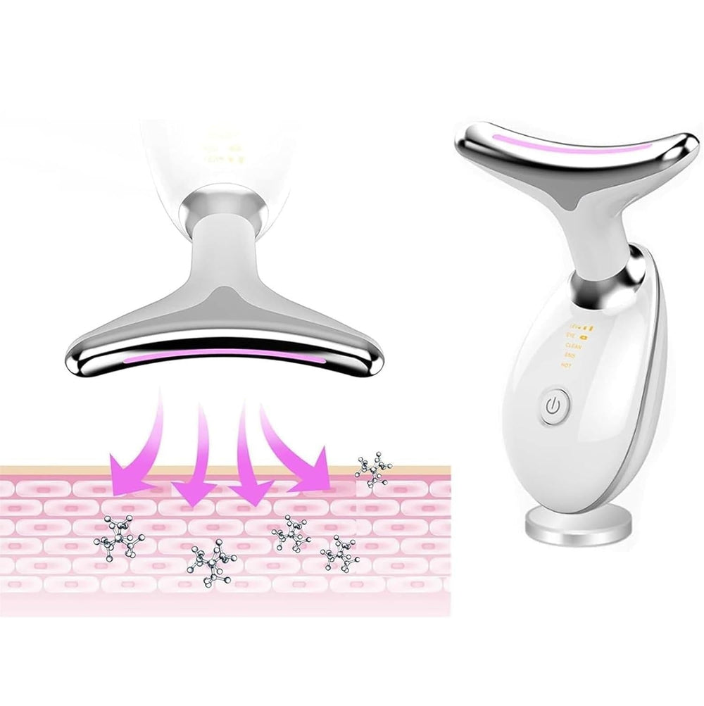 SkinMassager - Gezicht En Hals Huidverstevigende Massager En Schoonheidstool
