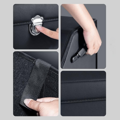 TrunkStorage - Duurzame Multifunctionele Reis-Klare Draagbare Auto Kofferbak Opslag Organisator