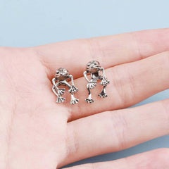 Jewelance™ FrogEarrings 1+1 GRATIS: Schattige Temperament Kikker Stud Oorbellen