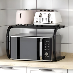 Globetrek° StackShelf: Multifunctioneel Dubbel-Niveau Aanrecht Stapel Plank