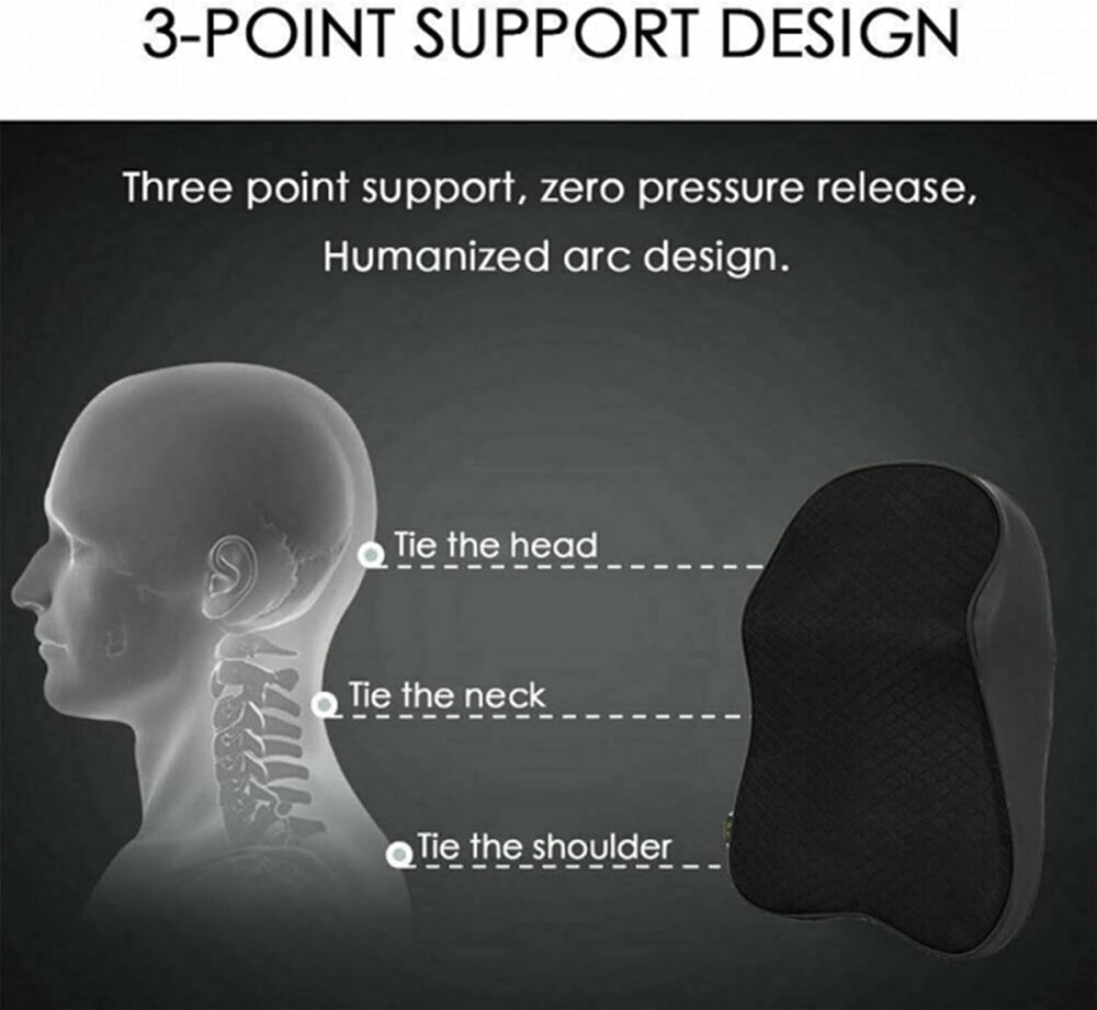 HeadrestCushion: Comfortabele Geheugen Schuim Auto Hoofdsteun Kussen