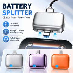 ChargerSeparator 1+1 GRATIS: Slimme Auto Uitschakeling Snellader Separator