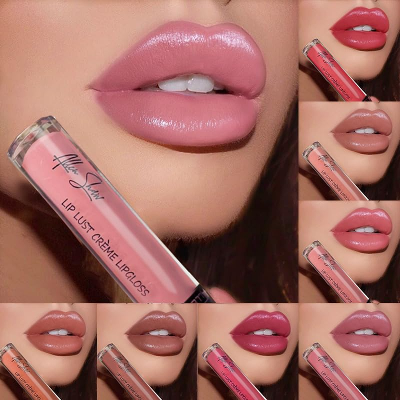 GlamGloss 6+6 GRATIS: Langdurige Romige Hydraterende Glam Gloss Vloeibare Lippenstift