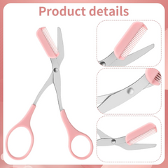 EyebrowScissors™ – Ergonomische Precisie Verzorging Oogschaar En Veiligheidskam