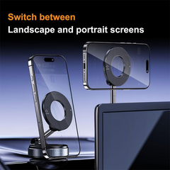 Holder360° MagneticMount 1+1 GRATIS: Draaibare Opvouwbare Verstelbare Universele Telefoon Magnetische Bevestiging