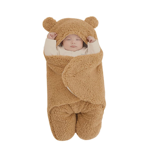 Kletshuts™ BabySwaddle: Ultra-Zachte Veilige Baby Inbakeren Slaapzak