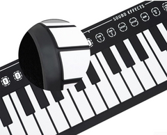 Kletshuts™ PortablePiano: Lichtgewicht Muziek Roll-Up Draagbare Piano Toetsenbord