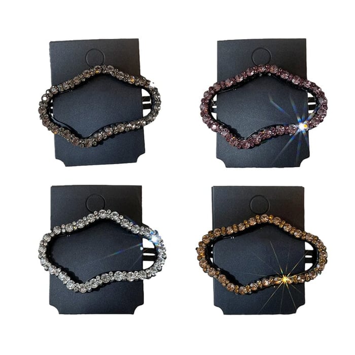 Rose® BlingClips - Strass Bling Snap Haarclip Barrettes