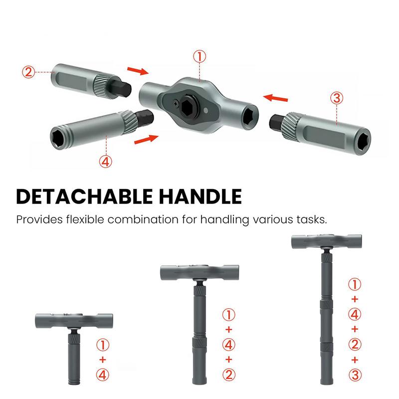 ToolMaster™ – Multi-Functionele Precisie Ratchet Tool Set