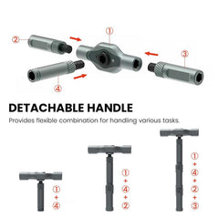 ToolMaster™ – Multi-Functionele Precisie Ratchet Tool Set