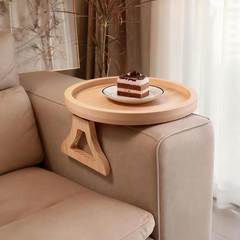 UltiFurni® CouchTable - Opvouwbare Ruimtebesparende Sofa Armleuning Bijzet Bank Tafel