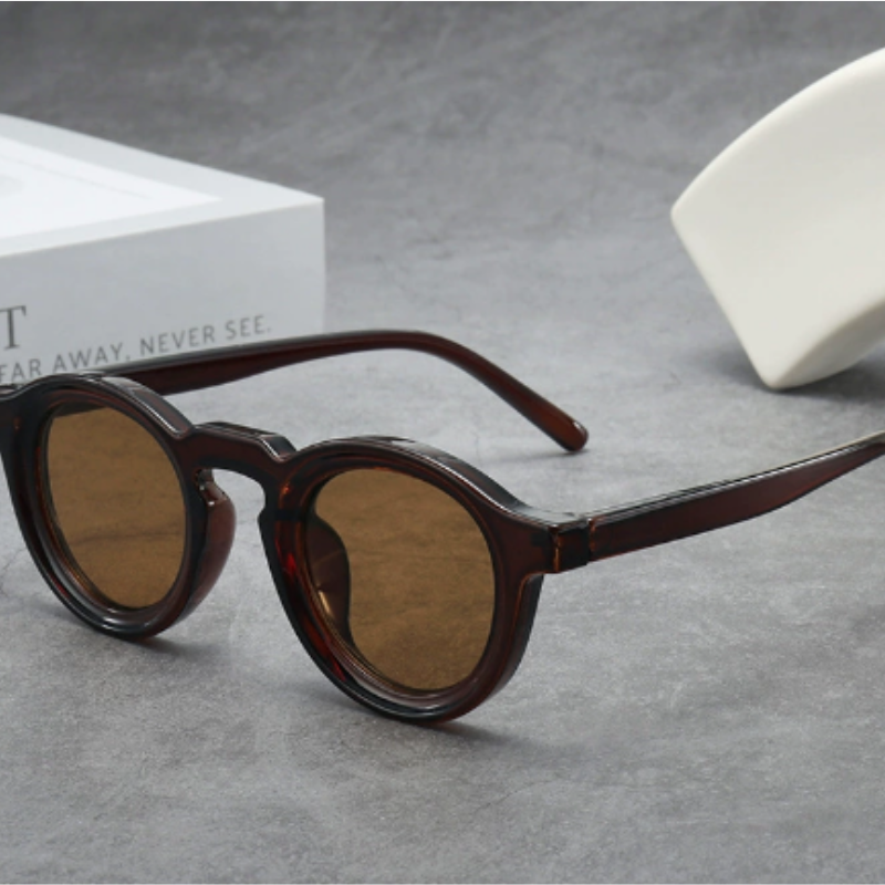 RetroSunglasses 1+1 GRATIS - Vintage Ronde Frame Retro Zonnebrillen