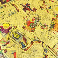 TarotCards - Mystieke Gouden Tarot Kaarten