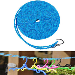 GlideHold® HangingLine: 5M Hanglijn Voor Het Drogen Van Kleding