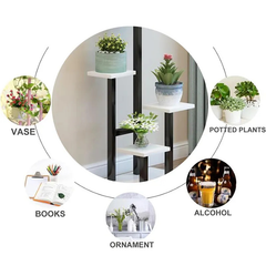 Globetrek° PlantStand: Ruimtebesparende Multi-Tier Plantdisplaystand