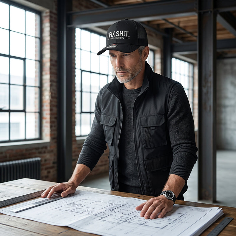Icone™ StatementCap: Stijlvolle Comfortabele Fit Statement Cap