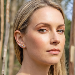 Jewelance™ BirdEarrings 1+1 GRATIS: Mode Roodborstje Vogel Neergestreken Op Een Takje Stud Oorbellen