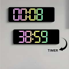 Globetrek° DigitalClock: Groot LED-Scherm Display Digitale Klok
