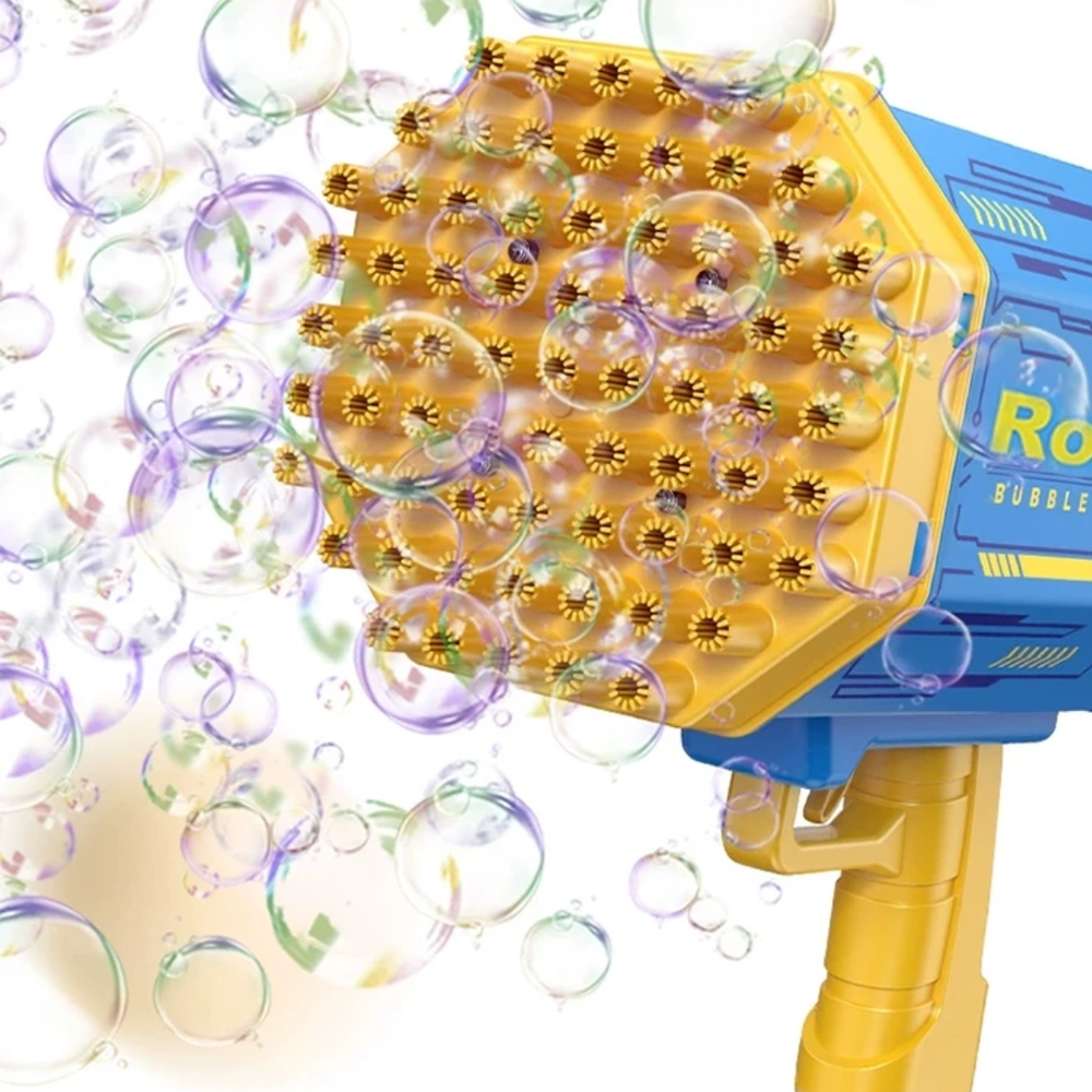 Kletshuts™ BubbleGun – Automatisch Zeep Raket Bubbel Pistool Blaasapparaat Speelgoed