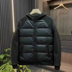 Icone™ WindbreakerJacket: Heren Capuchon Gewatteerde Windbreaker Jas