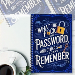 PasswordKeeper 1+1 GRATIS: Stijlvol Snel-Toegang Inlog En Wachtwoord Bewaarder Notitieboek
