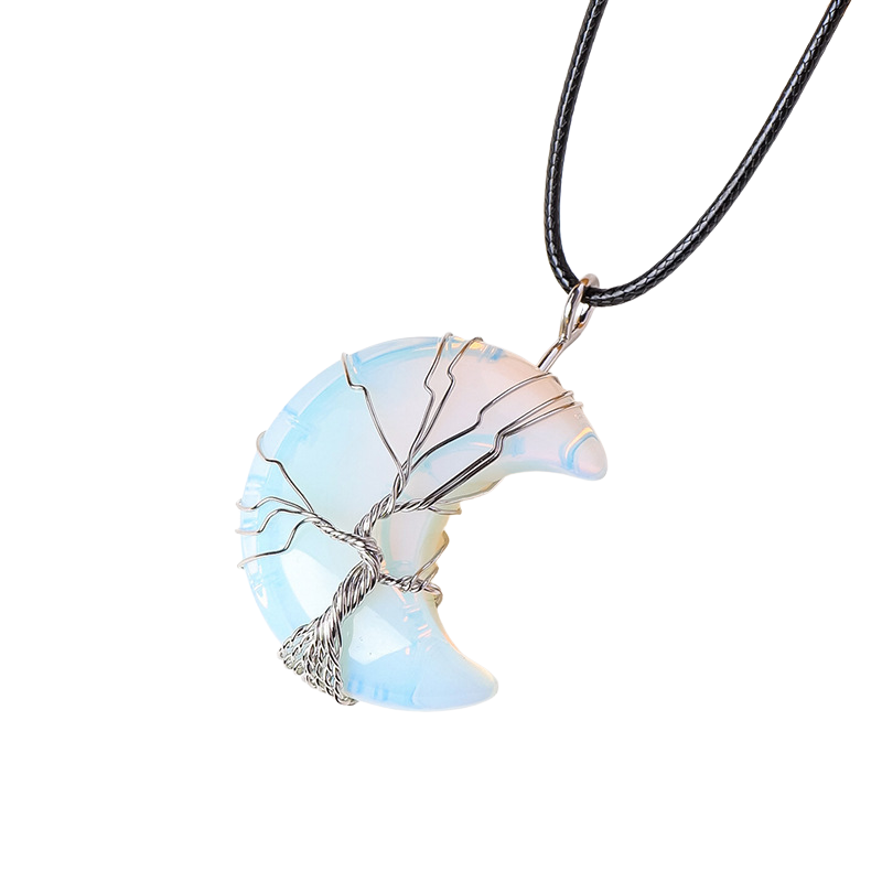 Jewelance™ RootedNecklace 1+1 GRATIS - Geworteld Halve Maan Maan Hanger Halsketting