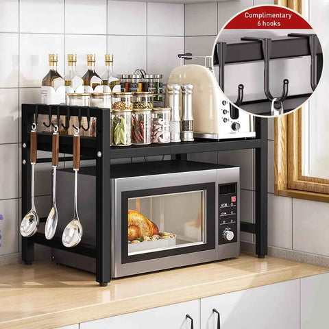 Globetrek° KitchenShelf: Multifunctionele Intrekbaar Keukenplank Opslag Voor Apparaten