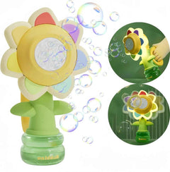 Kletshuts™ SunflowerBubble - Automatische Zonnebloem Bubbel Blazer Machine Speelgoed