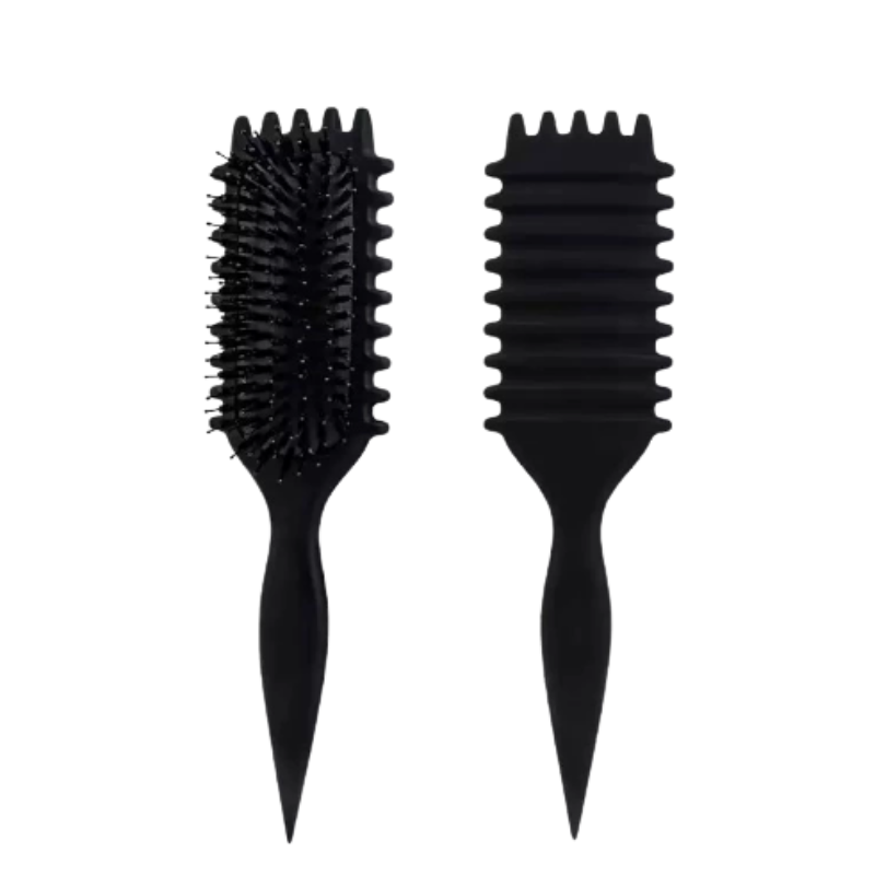 Rose® CurlBrush 1+1 GRATIS: Anti-Frizz Borstelharen Haarstyling Krulborstel