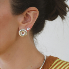 Jewelance™ RoundEarrings 1+1 GRATIS - Modern Minimalistische Elegante Ronde Oorbellen
