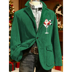 Icone™ VintageJacket: Stijlvol Heren Casual Klassiek Vintage Jas