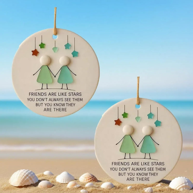 FriendshipOrnament: Charmant Betekenisvol Aandenken Vriendschap Ornament