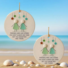 FriendshipOrnament: Charmant Betekenisvol Aandenken Vriendschap Ornament