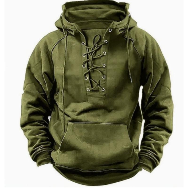 Icone™ LaceJacket: Heren Mode Toevallig Capuchon Kant Jasje
