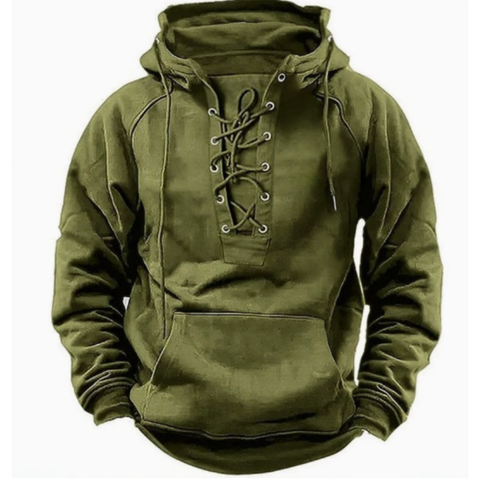 Icone™ LaceJacket: Heren Mode Toevallig Capuchon Kant Jasje