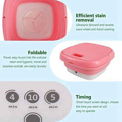 MiniClean™ – Stijlvolle Draagbare Persoonlijke Wasmachine