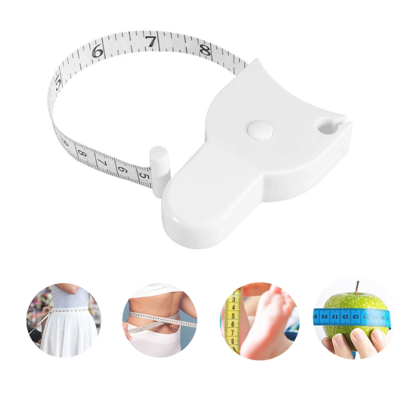 MeasuringTape 1+1 GRATIS: Intrekbaar Lichaamsmeetlint Hulpmiddel