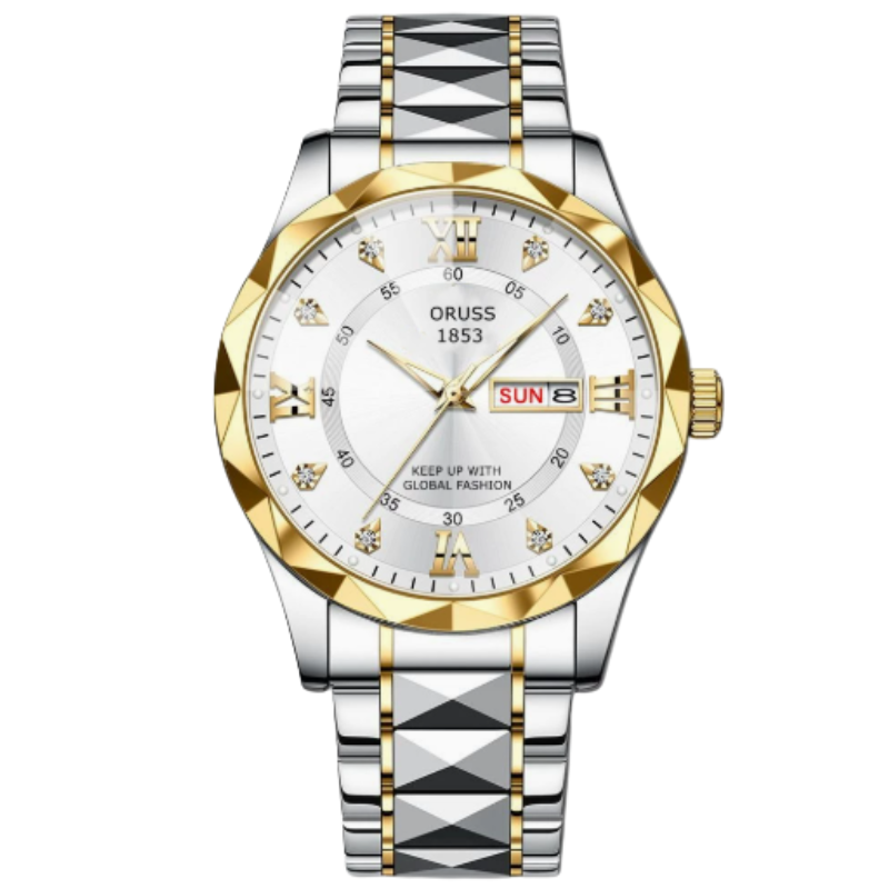 LuminousWatch: Luxe Mode Luminous Horloge Voor Mannen