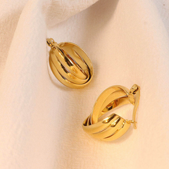 Jewelance™ LuxeHoops 1+1 GRATIS: Luxe Minimalistische Elegante Mode Hoepel Oorbellen