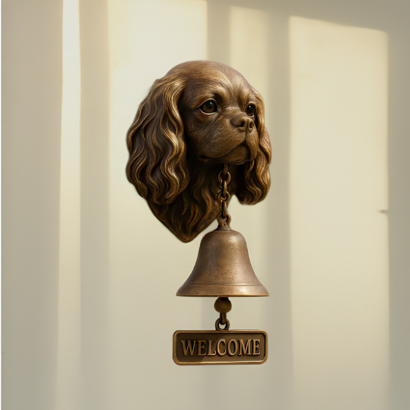 DogDoorbell – Charmante Rustieke En Vintage Stijl Decor Welkom Thuis Honddeurbel