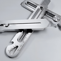 Globetrek° PrecisionCutter: Multifunctionele Zware Plicht Nut Precisie Snijder