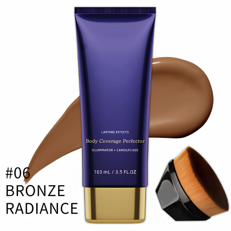 BodyConcealer: Body Volledige Dekking Perfecteur Concealer Met Borstel