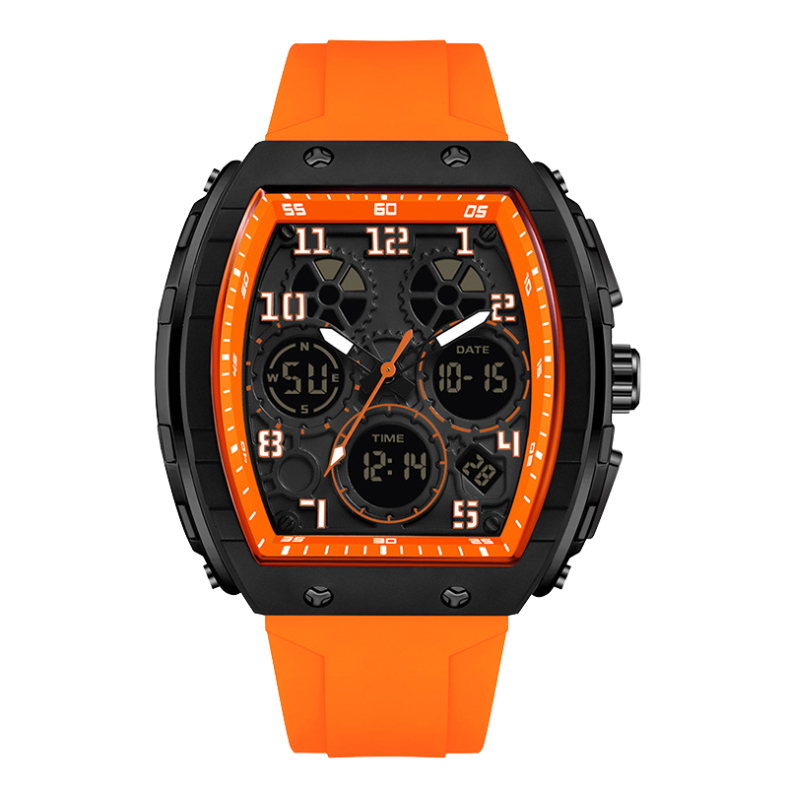 PrecisionWatch - Stijlvolle Digitale Chronograaf Sport Precisie Horloge