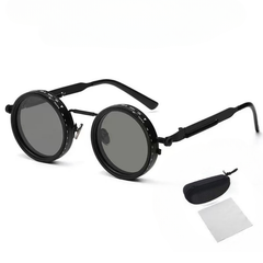 AdjustableSunglass: Fel Tot Weinig Licht Verstelbare Dimmende Zonnebril Met Etui