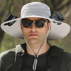 Icone™ FanHat - Zonne-Energie 2 In 1 Draagbare Ventilatoren En Hoed