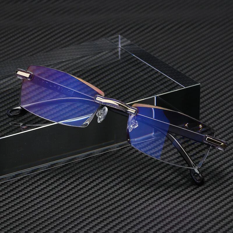 ClearEyeglasses 1+1 GRATIS - Lichtgewicht Gegradeerde Anti-Blauw Licht Duidelijke Bril